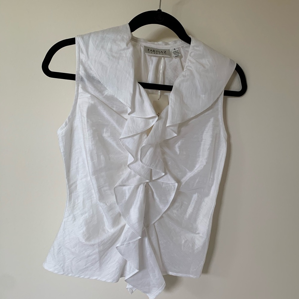 Farinaz ruffle blouse